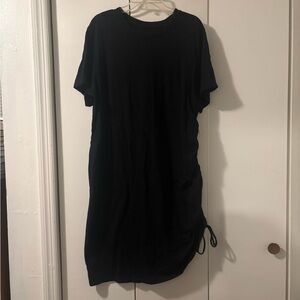 NWOT Universal Thread black t-shirt dress